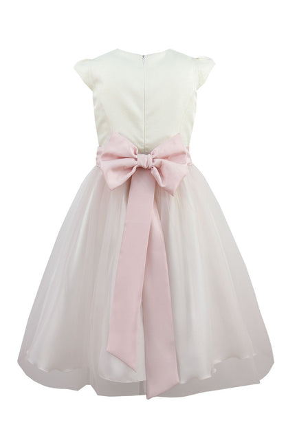 Gloria 2 Elegante gouden jurk voor kinderen